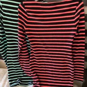 Bundle of 2 F21 mini shirt dresses